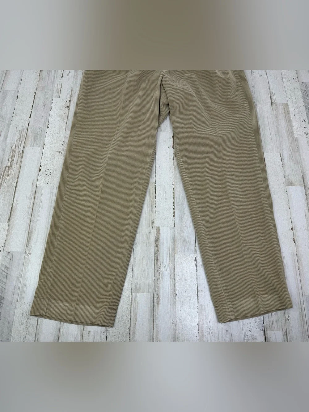 Vintage Eddie Bauer Corduroy Pants Mens 38x30 Tan Straight Leg